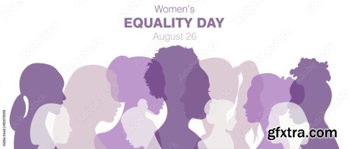 Women\'s Equality Day Banner. 6xAI