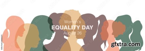 Women\'s Equality Day Banner. 6xAI