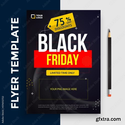 Black Friday Flyer Template 20xAI