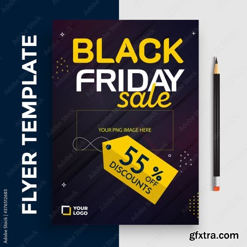 Black Friday Flyer Template 20xAI