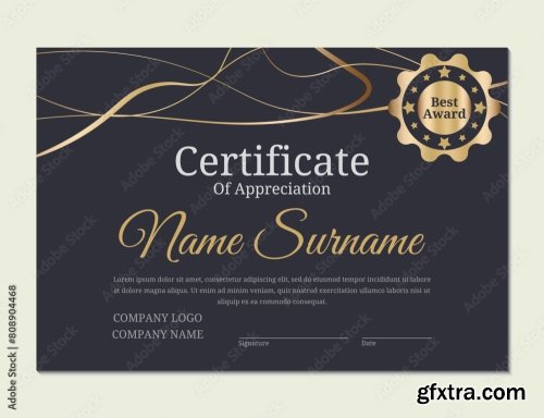 Certificate Of Achievement Template 6xAI