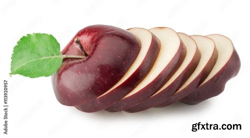 Red Apple Isolated On A White Background 22xJPEG