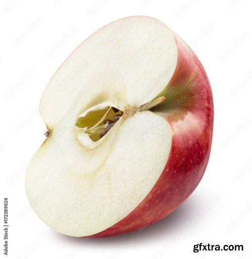 Red Apple Isolated On A White Background 22xJPEG