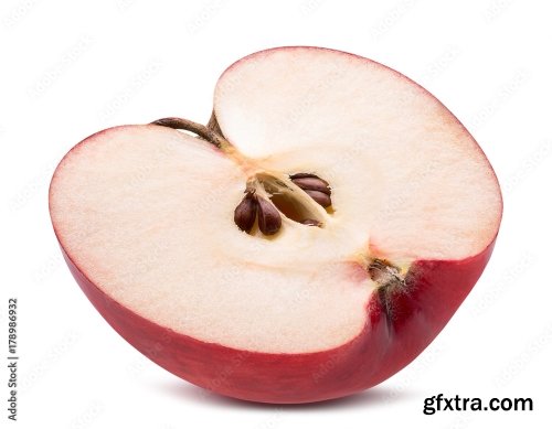 Red Apple Isolated On A White Background 22xJPEG