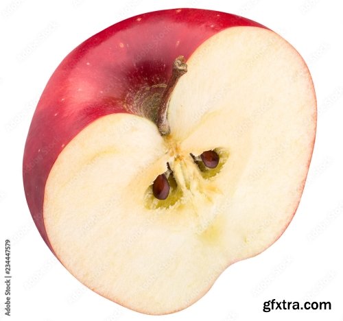 Red Apple Isolated On A White Background 22xJPEG