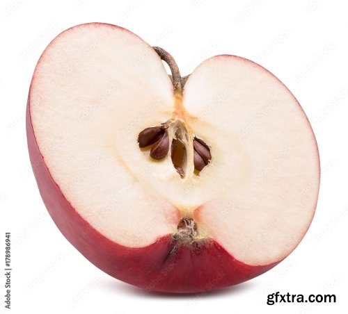 Red Apple Isolated On A White Background 22xJPEG