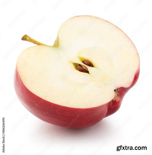 Red Apple Isolated On A White Background 22xJPEG