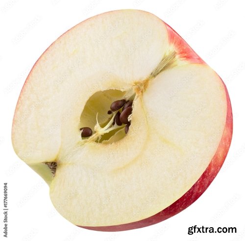 Red Apple Isolated On A White Background 22xJPEG