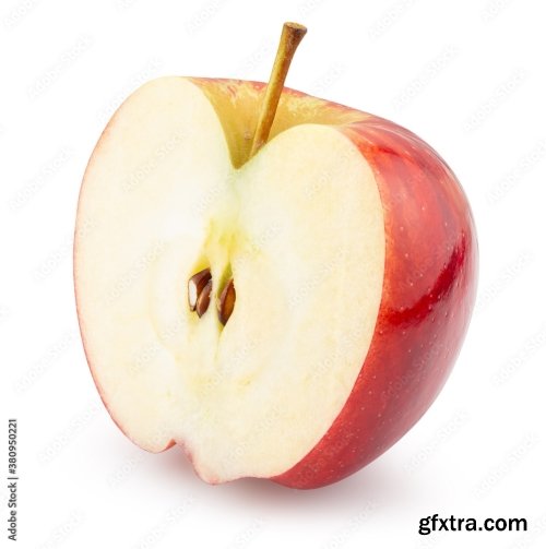 Red Apple Isolated On A White Background 22xJPEG