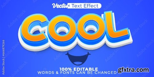 Vector Text Effect Editable Alphabet 13 19xAI