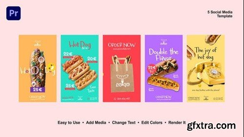 Videohive Hot Dog Instagram Reels 52696496