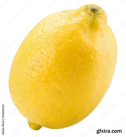 Lemons Isolated On A White Background 24xJPEG