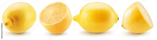 Lemons Isolated On A White Background 24xJPEG