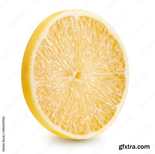 Lemons Isolated On A White Background 24xJPEG