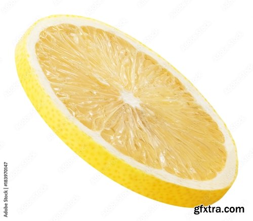 Lemons Isolated On A White Background 24xJPEG