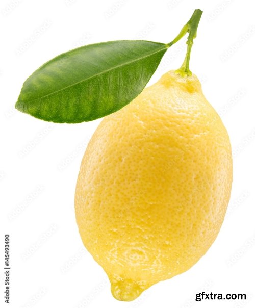 Lemons Isolated On A White Background 24xJPEG