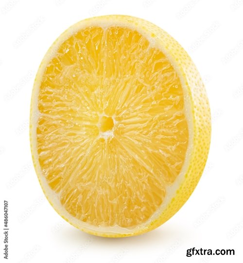 Lemons Isolated On A White Background 24xJPEG