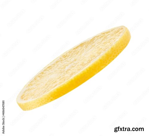 Lemons Isolated On A White Background 24xJPEG