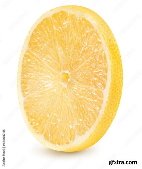 Lemons Isolated On A White Background 24xJPEG