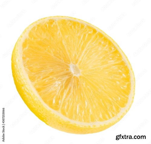 Lemons Isolated On A White Background 24xJPEG