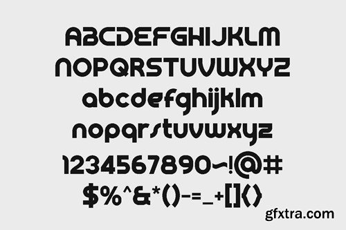 Moonet - Futuristic Modern Font HZW48BY