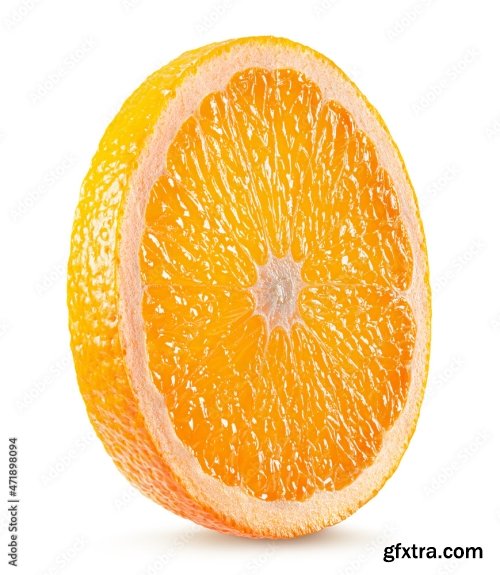 Orange Isolated On A White Background 3 25xJPEG