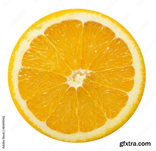 Orange Isolated On A White Background 3 25xJPEG