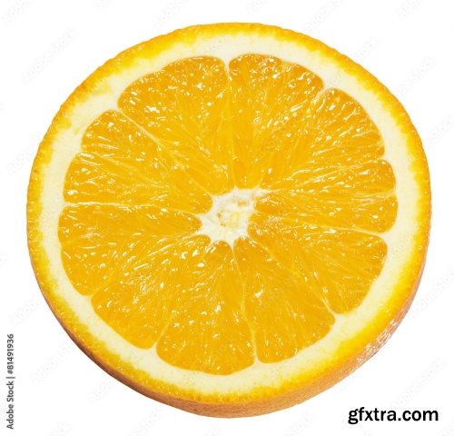 Orange Isolated On A White Background 3 25xJPEG