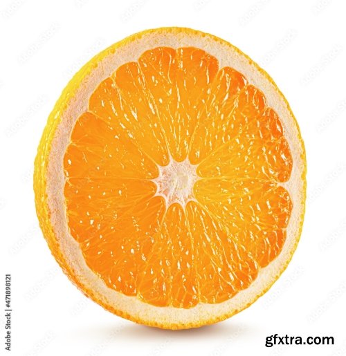 Orange Isolated On A White Background 3 25xJPEG