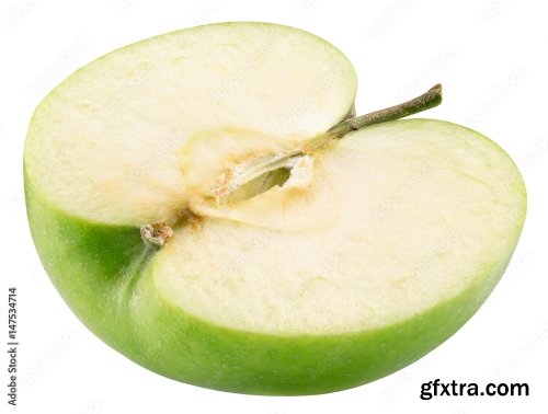 Green Apple Isolated On A White Background 17xJPEG