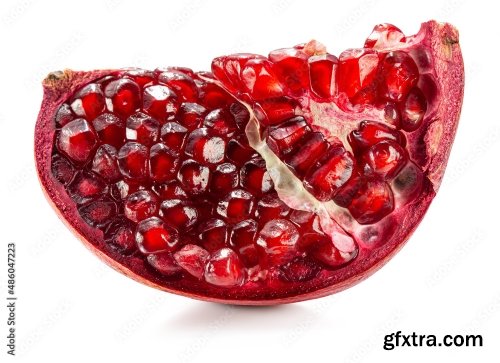 Pomegranate Isolated On A White Background 6 18xJPEG