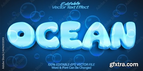 Vector Text Effect Editable Alphabet 34 25xAI