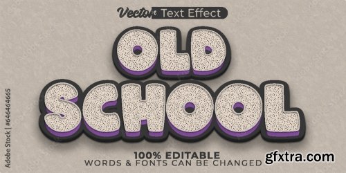 Vector Text Effect Editable Alphabet 34 25xAI