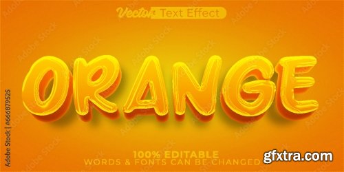 Vector Text Effect Editable Alphabet 34 25xAI