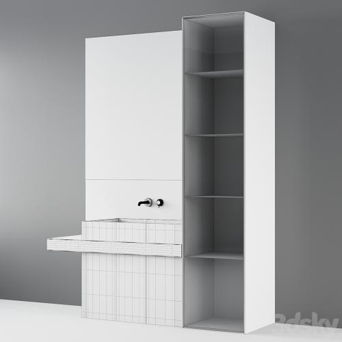 Bathroom console №7