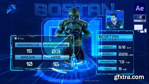 Videohive Sports Players Introduction 52660246