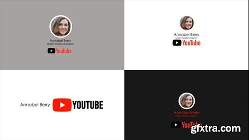 Videohive Youtube Logo Pack V2 52672034