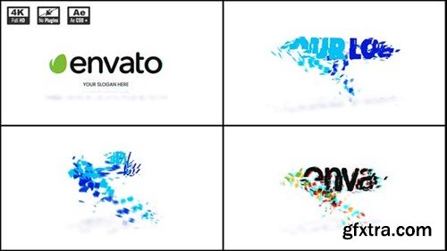 Videohive Cards Logo Animation 52662381