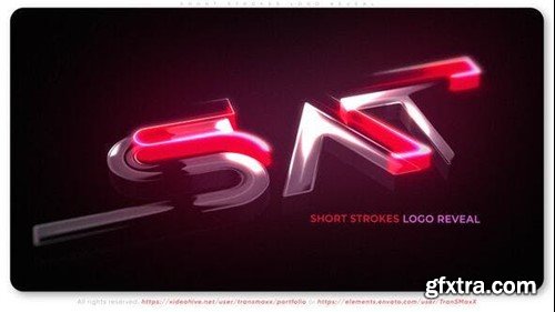 Videohive Short Strokes Logo Reveal 52692512