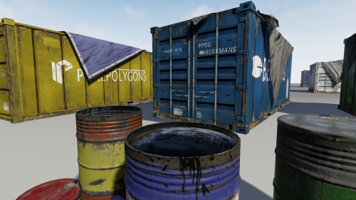 UnrealEngine - Industrial Prop Set