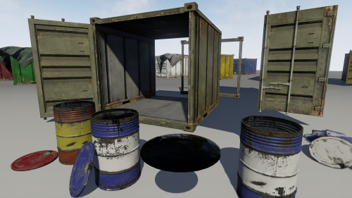 UnrealEngine - Industrial Prop Set