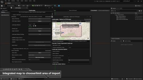 UnrealEngine - Landscaping