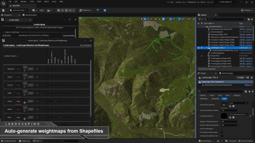 UnrealEngine - Landscaping