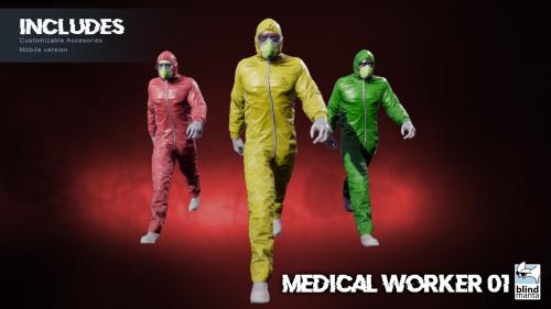 UnrealEngine - Medical Worker 01