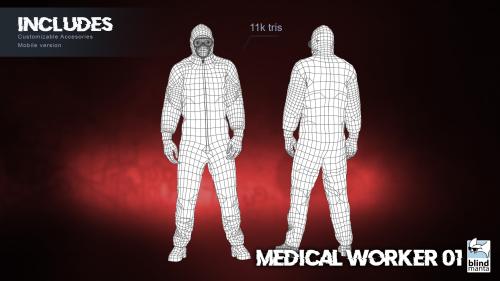 UnrealEngine - Medical Worker 01