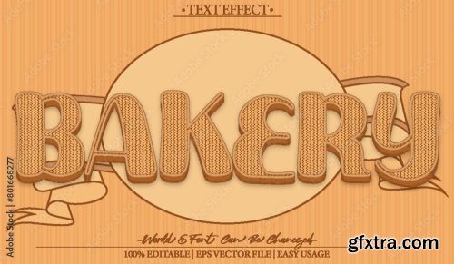 Vector Text Effect Editable Alphabet 4 20xAI