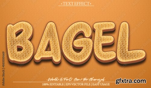 Vector Text Effect Editable Alphabet 4 20xAI