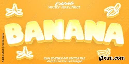 Vector Text Effect Editable Alphabet 4 20xAI