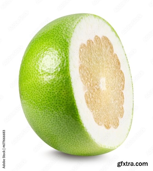 Citrus Isolated On A White Background 5xPNG