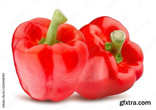 Red Pepper Isolated On A White Background 3 25xJPEG